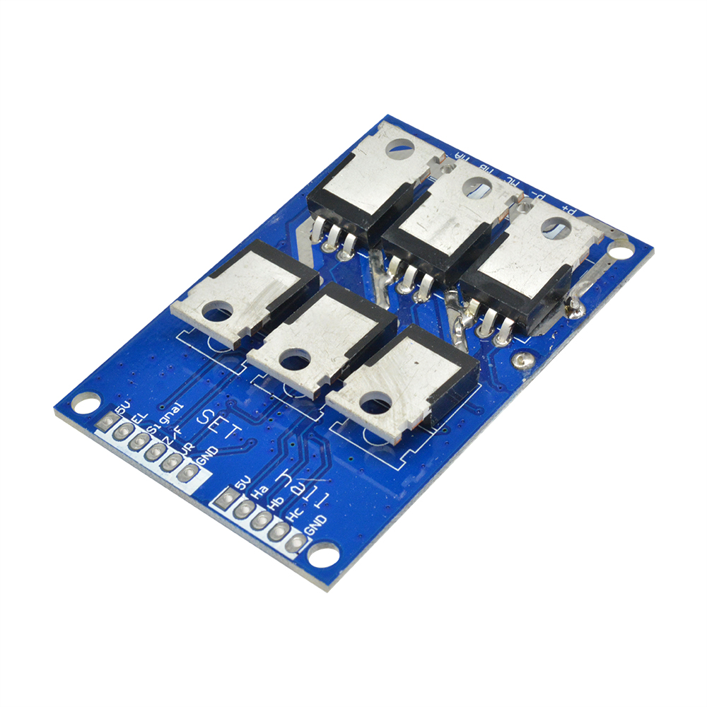 Бесщеточный контроллер двигателя с драйвером холла 12в-36в 15А 500Вт